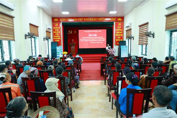 Phường Phạm Sư Mạnh tổ chức Hội nghị tập huấn quản lý dịch hại tổng hợp (IPM), sử dụng thuốc bảo vệ thực vật an toàn, hiệu quả và có trách nhiệm