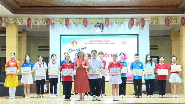 Sôi nổi chung kết hội thi “Vũ điệu tuổi trẻ” trường THCS Lương Khánh Thiện 