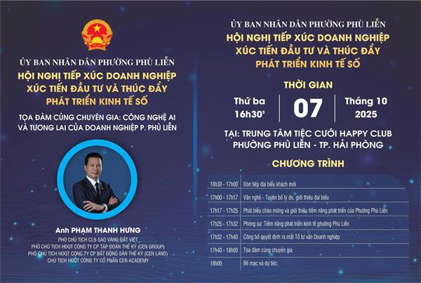 Hội nghị tiếp xúc Doanh nghiệp xúc tiến đầu tư và thúc đẩy phát triển kinh tế số