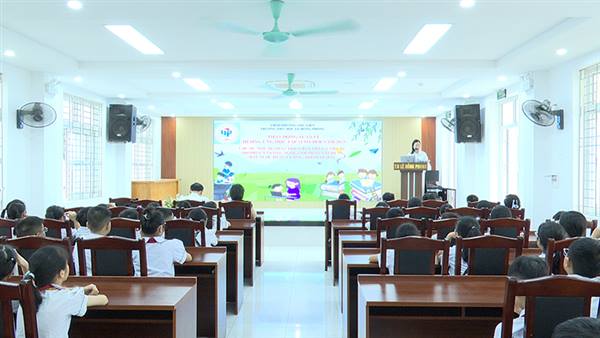 Trường Tiểu học Lê Hồng Phong phát động Tuần lễ hưởng ứng học tập suốt đời năm 2025