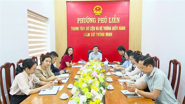 Phường Phù Liễn tham gia hội nghị trực tuyến toàn quốc quán triệt một số văn bản mới về công tác Tổ chức xây dựng Đảng