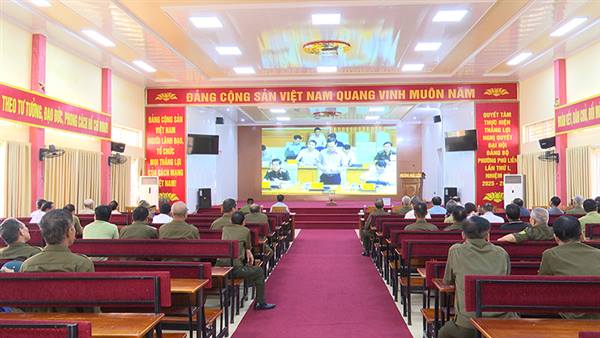 Phường Phù Liễn tham dự hội nghị trực tuyến toàn quốc triển khai Chương trình mục tiêu quốc gia phòng, chống ma túy đến năm 2030