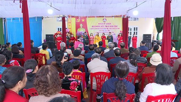 Tổ dân phố số 9 tổ chức ngày hội Đại đoàn kết toàn dân tộc kỷ niệm 95 năm ngày truyền thống Mặt trận Tổ quốc Việt Nam