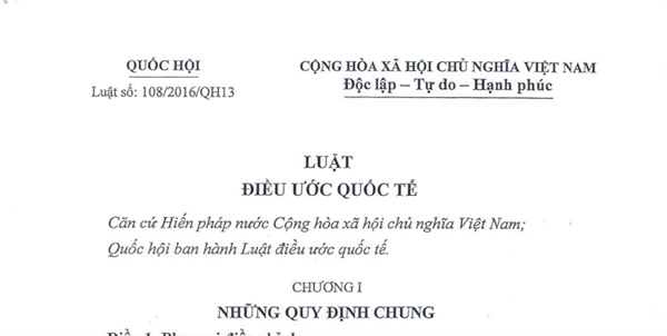 Luật điều ước quốc tế

