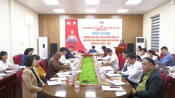 Việc giới thiệu người ứng cử đại biểu HĐND phường Phù Liễn nhiệm kỳ 2026 – 2031 của các cơ quan, tổ chức, đơn vị thực hiện trong khoảng thời gian từ ngày 17/12/2025 đến ngày 25/1/2026