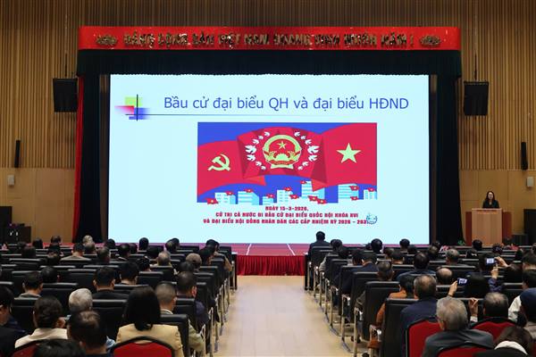 Sở Tư pháp phổ biến các quy định của pháp luật về bầu cử đại biểu Quốc hội khóa XVI và đại biểu Hội đồng nhân dân các cấp nhiệm kỳ 2026 – 2031