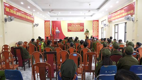 Công an phường tổ chức ra quân cao điểm tấn công, trấn áp tội phạm, bảo đảm an ninh, trật tự; bảo vệ tuyệt đối an ninh, an toàn Đại hội đại biểu toàn quốc lần thứ XIV của Đảng, bầu cử đại biểu Quốc hội khóa XVI, đại biểu HĐND các cấp nhiệm kỳ 2026 – 2031 và Tết Nguyên đán Bính Ngọ 2026