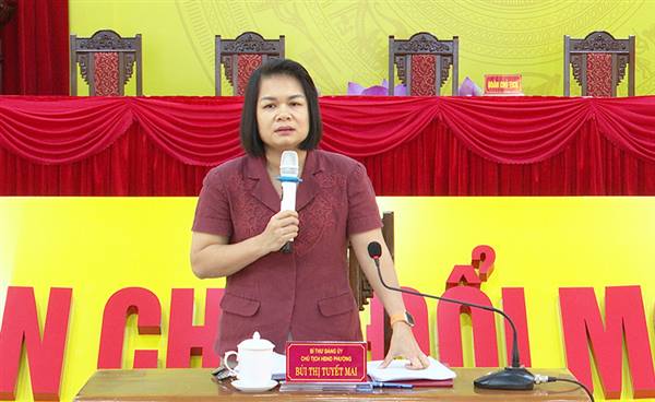 Hội nghị tham gia ý kiến vào Dự thảo Báo cáo chính trị trình Đại hội đại biểu Đảng bộ phường lần thứ nhất, nhiệm kỳ 2025 – 2030