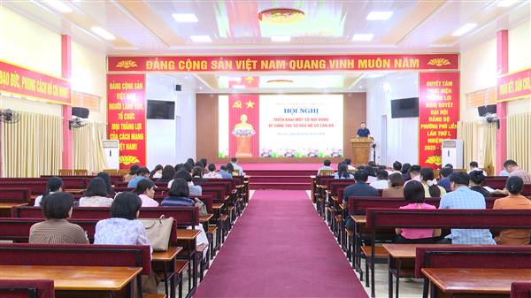 Phường Phù Liễn triển khai rà soát, số hóa hồ sơ cán bộ