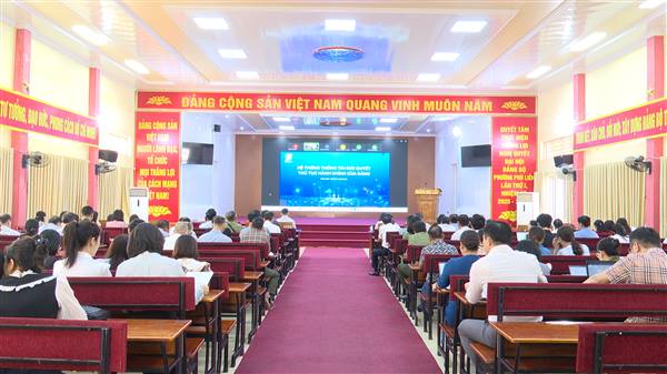 Phường Phù Liễn tham dự hội nghị trực tuyến tập huấn sử dụng, quản trị Hệ thống thông tin giải quyết thủ tục hành chính của Đảng giai đoạn 2