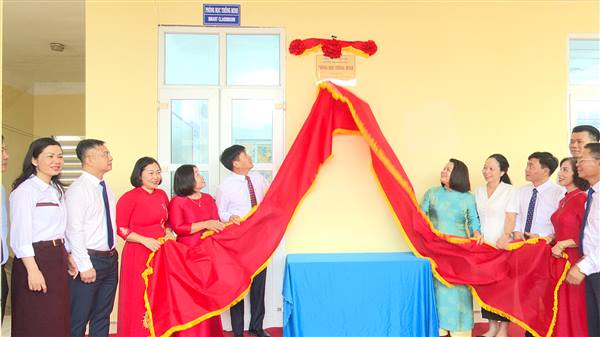 Phường Phù Liễn đầu tư phòng học thông minh, phòng tin học tại tất cả các trường Tiểu học, Trung học cơ sở trên địa bàn phường