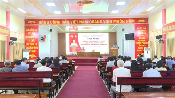 UBND phường đánh giá tình hình kinh tế - xã hội, quốc phòng – an ninh quý I; phương hướng, nhiệm vụ quý II năm 2026