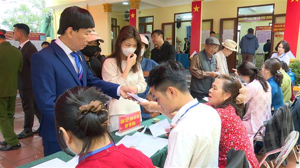 99,81% cử tri phường Phù Liễn tham gia bỏ phiếu trong ngày bầu cử