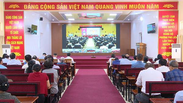 Phường Phù Liễn tham dự hội nghị trực tuyến đoàn đại biểu Quốc hội thành phố Hải Phòng tiếp xúc cử tri thông báo kết quả kỳ họp thứ Nhất Quốc hội khóa XVI