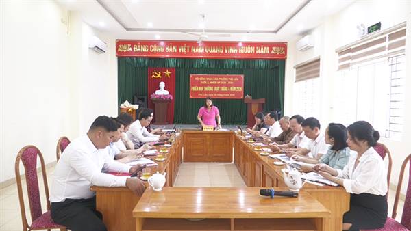 Thường trực HĐND phường đánh giá kết quả thực hiện nhiệm vụ tháng 4, triển khai phương hướng, nhiệm vụ tháng 5 năm 2026