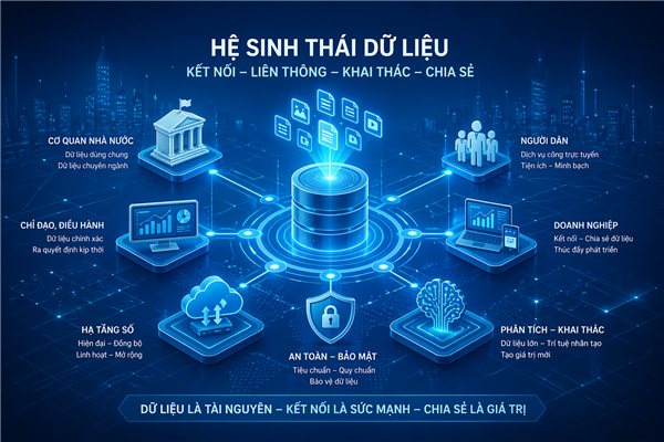 Hoàn thiện cơ sở dữ liệu dùng chung và chuyên ngành, nâng cao hiệu quả quản lý, giải quyết thủ tục hành chính trực tuyến