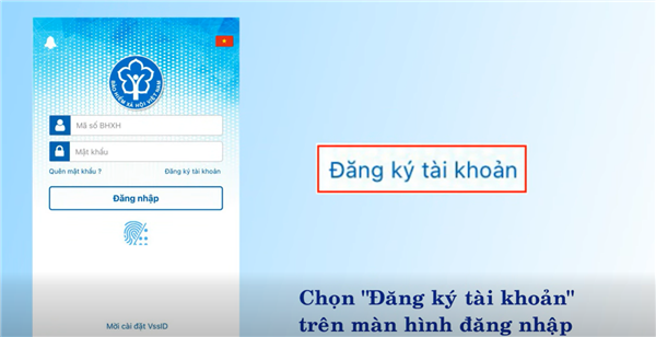 Hướng dẫn đăng ký tài khoản VssID – BHXH số