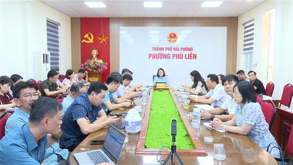 Phường Phù Liễn tham dự hội nghị trực tuyến toàn quốc bồi dưỡng nâng cao năng lực, xử lý tình huống thực tiễn đối với đội ngũ cán bộ cơ sở