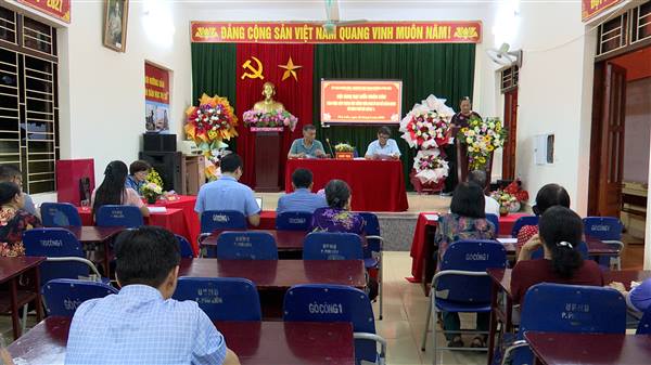 Đại biểu nhân dân tổ dân phố Gò Công 1 kiến nghị các vấn đề về vệ sinh môi trường, hạ tầng đô thị, thiết chế văn hóa nhằm nâng cao chất lượng xây dựng đời sống văn hóa ở cơ sở 
