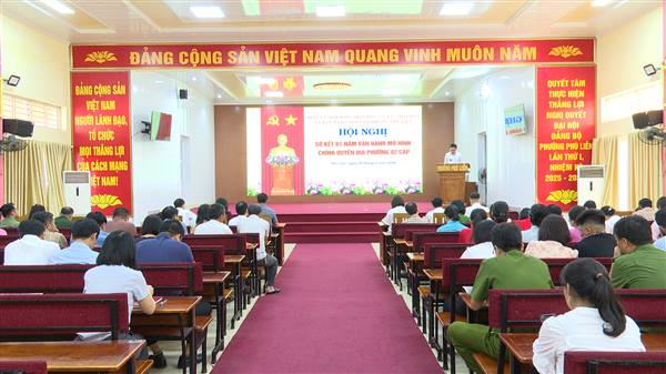Phường Phù Liễn sơ kết 1 năm vận hành mô hình chính quyền địa phương 2 cấp