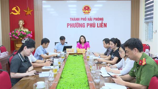 Phường Phù Liễn tham dự phiên họp thường kỳ của UBND thành phố đánh giá tình hình thực hiện nhiệm vụ phát triển kinh tế - xã hội tháng 5 và 5 tháng đầu năm; xác định một số nhiệm vụ trọng tâm tháng 6 và các tháng tiếp theo năm 2026