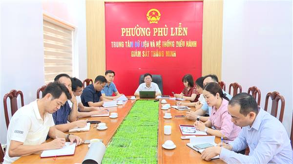 Phường Phù Liễn tham dự hội nghị trực tuyến toàn quốc cập nhật kiến thức, quy định mới của pháp luật trong các lĩnh vực và bồi dưỡng nghiệp vụ công tác kiểm tra, giám sát cho đội ngũ cán bộ làm công tác kiểm tra Đảng trên địa bàn phường