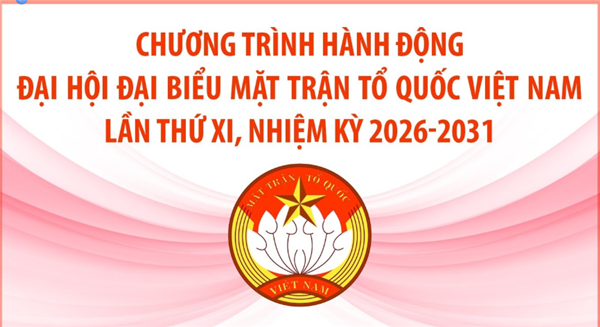 Chương trình hành động Đại hội đại biểu Mặt trận Tổ quốc Việt Nam lần thứ XI, nhiệm kỳ 2026-2031