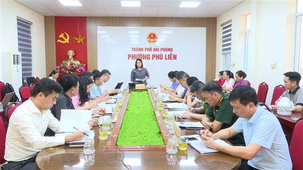 Phường Phù Liễn sơ kết công tác nội chính, phòng chống tham nhũng, lãng phí, tiêu cực và cải cách tư pháp 6 tháng đầu năm 2026