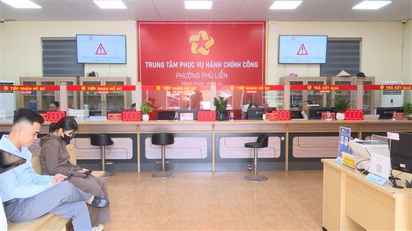 PHƯỜNG PHÙ LIỄN: ĐẨY MẠNH CẢI CÁCH HÀNH CHÍNH – XÂY DỰNG NỀN HÀNH CHÍNH PHỤC VỤ