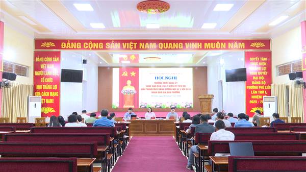 Cả hệ thống chính trị vào cuộc, giải quyết các khó khăn vướng mắc, đảm bảo tiến độ giải phóng mặt bằng dự án xây dựng đường nối Quốc lộ 5 với Quốc lộ 10 đoạn qua địa bàn phường