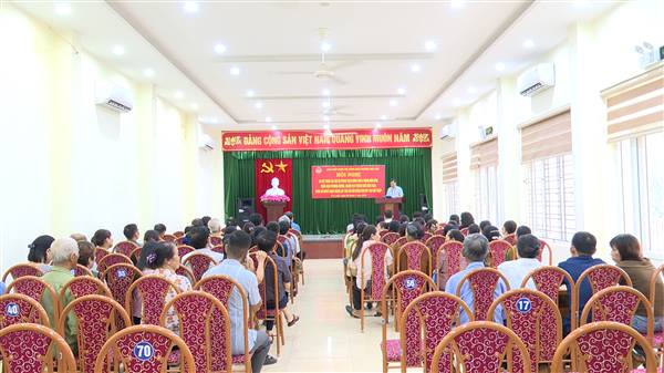 Hội Nông dân phường sơ kết công tác 6 tháng đầu năm 2026, công bố thành lập 19 Chi hội Nông dân sau sáp nhập tổ dân phố