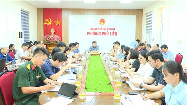 UBND phường đánh giá kết quả phát triển kinh tế - xã hội tháng 7, triển khai nhiệm vụ trọng tâm tháng 8 và các tháng cuối năm 2026
