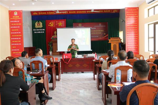 Tập huấn kiến thức, kỹ năng phòng cháy, chữa cháy và cứu nạn, cứu hộ cho các cơ quan, doanh nghiệp, tiểu thương, hộ kinh doanh