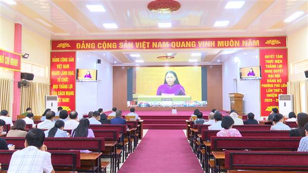 Phường Phù Liễn tham dự hội nghị toàn quốc sơ kết 1 năm 6 tháng triển khai thực hiện Nghị quyết số 57 ngày 22/12/2024 của Bộ Chính trị về đột phá phát triển khoa học, công nghệ, đổi mới sáng tạo và chuyển đổi số quốc gia