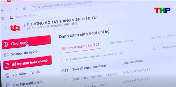 Chuyển đổi số nâng cao chất lượng công tác Đảng phường Phù Liễn