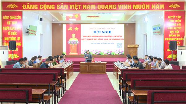 Ban Chấp hành Đảng bộ phường quyết định một số nội dung về tổ chức đảng tại các trường học sau sắp xếp