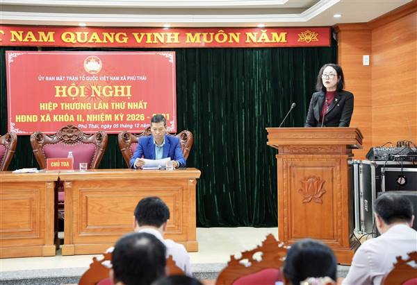 Hội nghị hiệp thương lần thứ nhất HĐND xã khóa II, nhiệm kỳ 2026-2031.