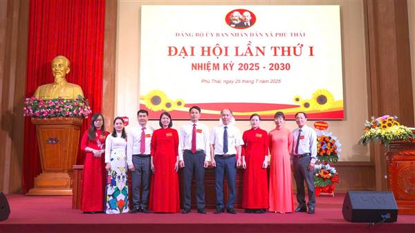 Đảng bộ UBND xã Phú Thái tổ chức thành công Đại hội lần thứ I, nhiệm kỳ 2025-2030
