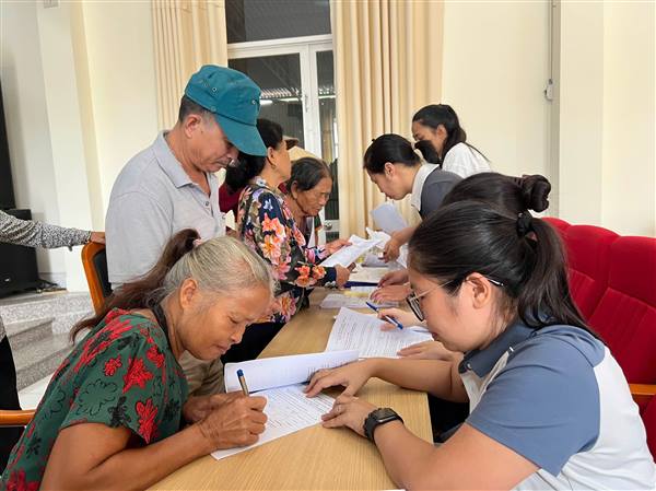 Xã Phú Thái công khai phương án bồi thường, hỗ trợ GPMB dự án cải tạo, nâng cấp tuyến đường giao thông từ Kim Anh – Kim Liên