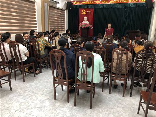 Hội LHPN xã Phú Thái tổ chức hội nghị sơ kết công tác Hội quý 1, triển khai phương hướng nhiệm vụ quý 2 năm 2026.