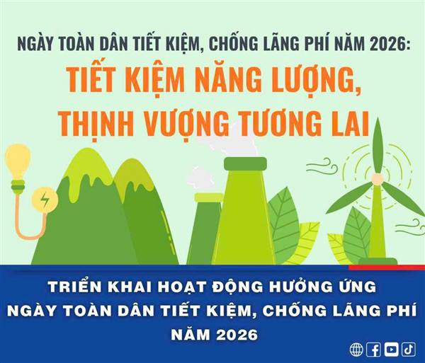Thủ tướng Chính phủ Lê Minh Hưng đã ký Quyết định số 924/QĐ-TTg ngày 24/5/2026 ban hành kế hoạch triển khai hoạt động hưởng ứng Ngày toàn dân tiết kiệm, chống lãng phí năm 2026.