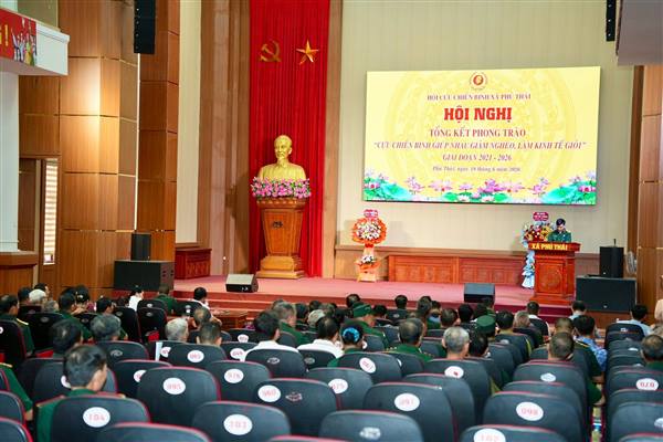 Hội Cựu chiến binh xã Phú Thái tổ chức hội nghị tổng kết phong trào Cựu chiến binh giúp nhau giảm nghèo, làm kinh tế giỏi, giai đoạn 2021-2026.