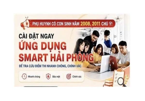 Điểm thi tuyển sinh vào lớp 10 của Hải Phòng sẽ được công bố trước 12:00, ngày hôm nay 16/6/2026.