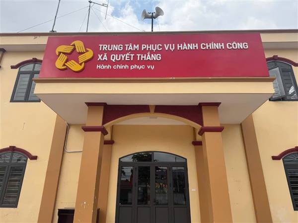 THÔNG BÁO 📢📢 📢 

TIẾP NHẬN VÀ GIẢI QUYẾT THỦ TỤC HÀNH CHÍNH CHO TỔ CHỨC, CÁ NHÂN TRÊN ĐỊA BÀN XÃ QUYẾT THẮNG KỂ TỪ NGÀY 01/7/2025 (THỨ 3)