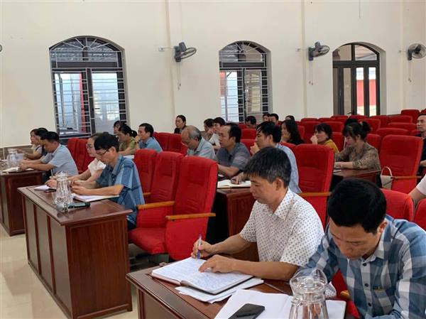 Hội nghị giao ban chuẩn bị cho năm học mới 2025-2026