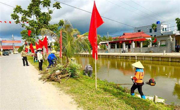 Xã Quyết Thắng duy trì hiệu quả phong trào “Ngày Chủ nhật xanh” 