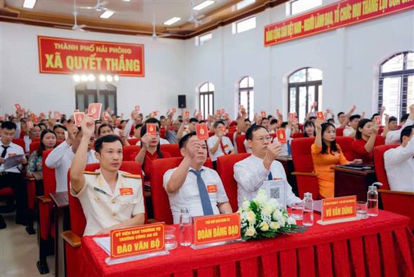 Đảng bộ xã Quyết Thắng tổ chức phiên thứ nhất của Đại hội Đại biểu lần thứ Nhất, nhiệm kỳ 2025 – 2030.