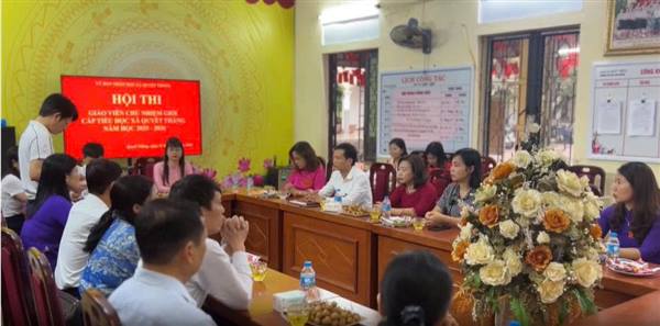 Khai mạc Hội thi giáo viên chủ nhiệm lớp giỏi bậc tiểu học cấp xã năm học 2025–2026