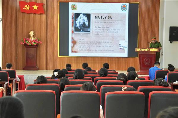 XÃ QUYẾT THẮNG TỔ CHỨC HỘI NGHỊ TUYÊN TRUYỀN PHÒNG CHỐNG TAI NẠN THƯƠNG TÍCH, ĐUỐI NƯỚC, BẠO LỰC, XÂM HẠI, KỸ NĂNG TỰ BẢO VỆ BẢN THÂN TRÊN KHÔNG GIAN MẠNG CHO THANH THIẾU NHI