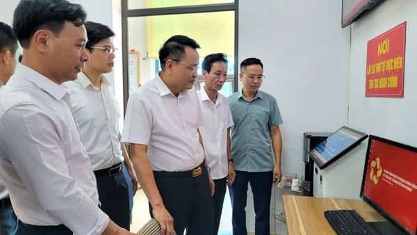 Ủy ban Kiểm tra Thành ủy Hải Phòng kiểm tra, giám sát công tác lãnh đạo, chỉ đạo và tổ chức vận hành chính quyền 2 cấp tại xã Tân An